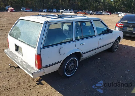 1984 Chevrolet Cavalier Cs из США, поврежденный, VIN 1G1AD35P0EJ118687